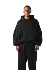 One Point LÝFT Oversize Sweat Hoodie - Black