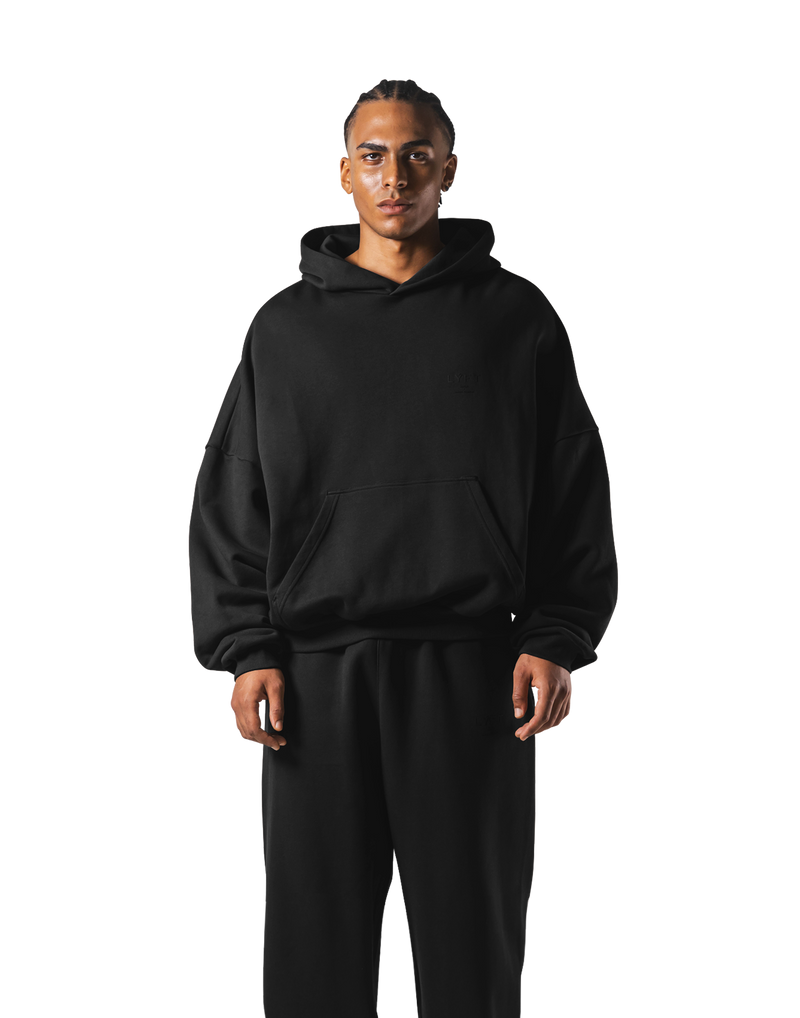 One Point LÝFT Oversize Sweat Hoodie - Black