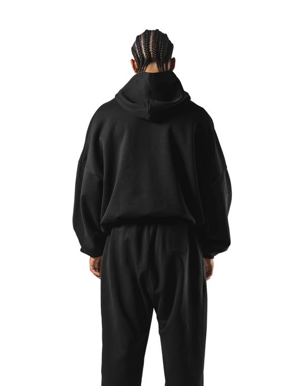 One Point LÝFT Oversize Sweat Hoodie - Black