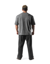 Herculean Graphic Vintage Big T-Shirt - D.Grey