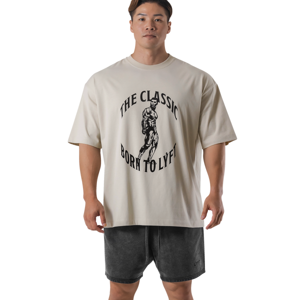 リフト ライオン BORN TO LYFT Tシャツ クリーム色 Triple Dog Graphic Vintage Big T-Shirt - Yellow – LÝFT