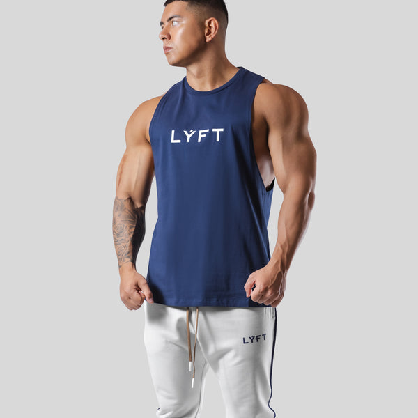 た*ん様 LYFT ネイビー パーカー Mサイズ 18 Logo Drop Tanktop - Navy – LÝFT