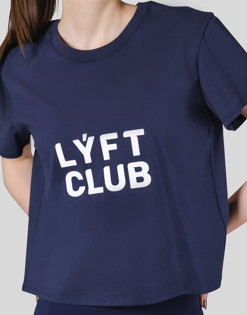 LÝFT Club T-Shirt - Navy