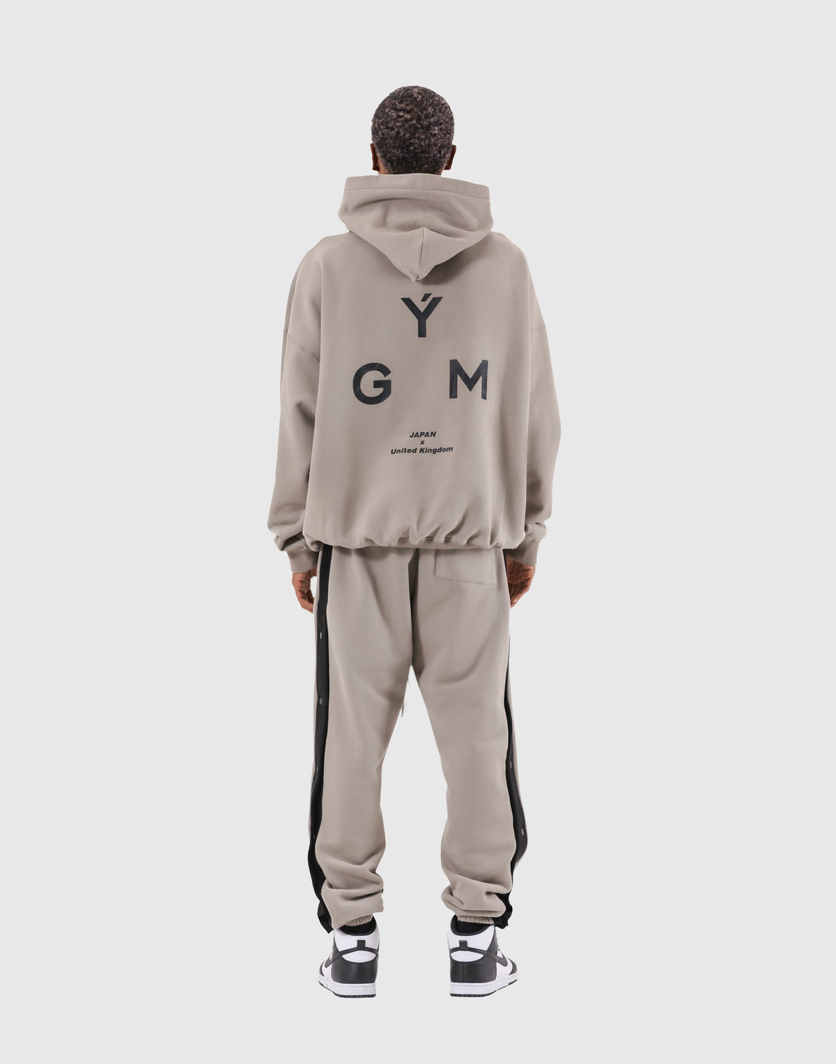 GÝM Oversize Sweat Hoodie - Beige