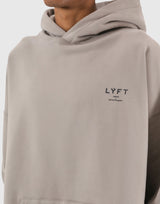 GYM Oversize Sweat Hoodie - Beige