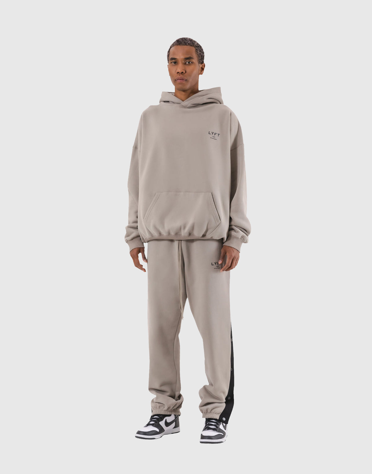 GÝM Oversize Sweat Hoodie - Beige