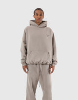 GYM Oversize Sweat Hoodie - Beige
