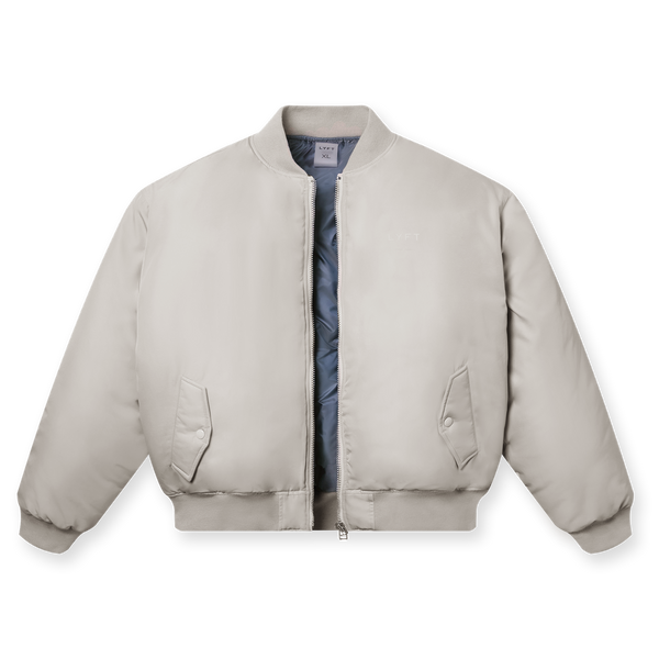 Oversize Puffer Jacket - Ivory – LÝFT