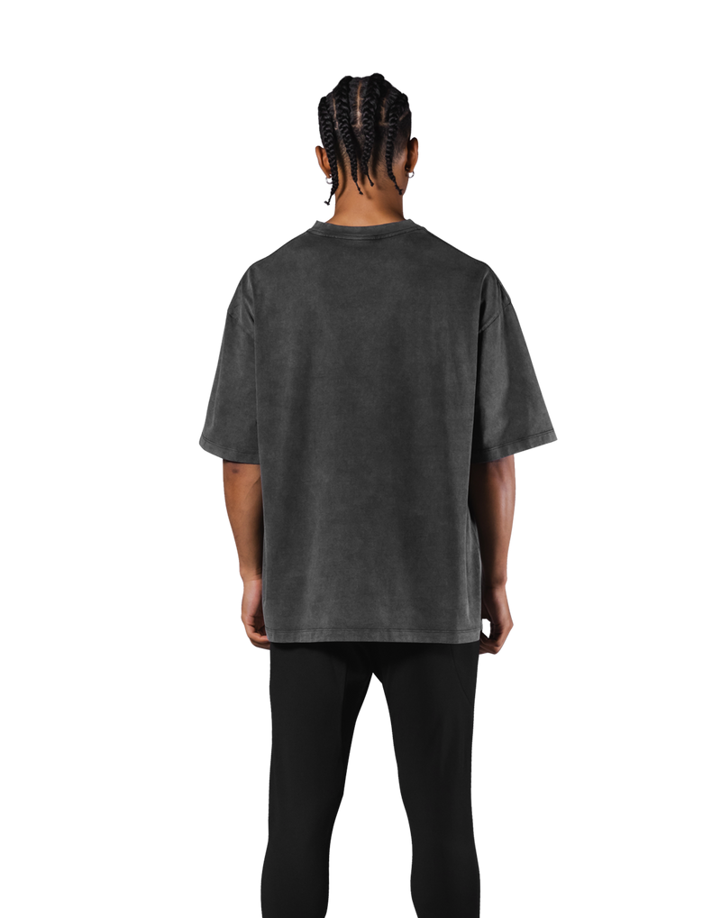 LÝFT Logo Vintage Big T-Shirt - Black LÝFT Logo Vintage Big T-Shirt - Black