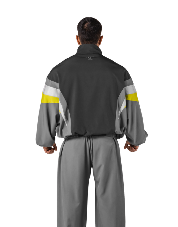 2Line Oversize Track Jacket V.2 - D.Grey