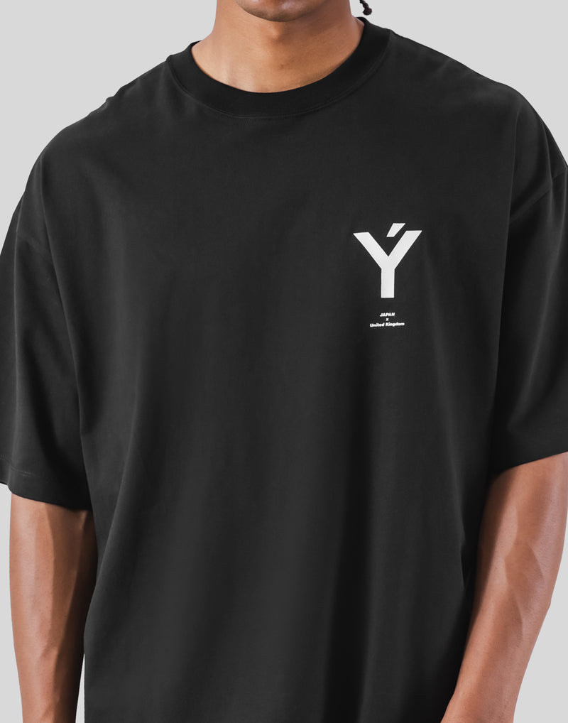 One Point Y Big T-Shirt - Black