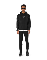 Standard Fit Stretch Pullover Hoodie - Black