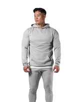 Standard Fit Stretch Pullover Hoodie - Grey