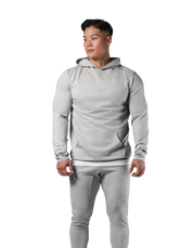 Standard Fit Stretch Pullover Hoodie - Grey