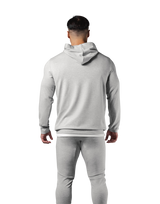 Standard Fit Stretch Pullover Hoodie - Grey