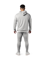 Standard Fit Stretch Pullover Hoodie - Grey