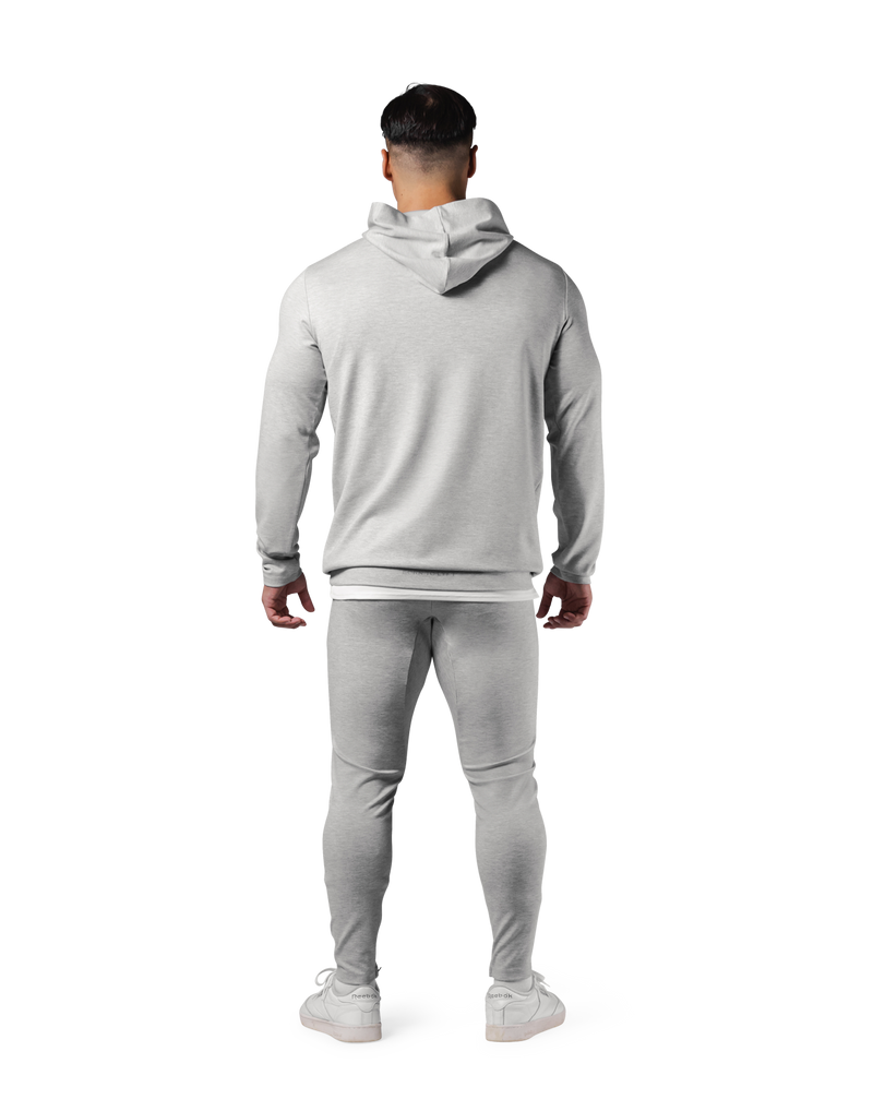 Standard Fit Stretch Pullover Hoodie - Grey