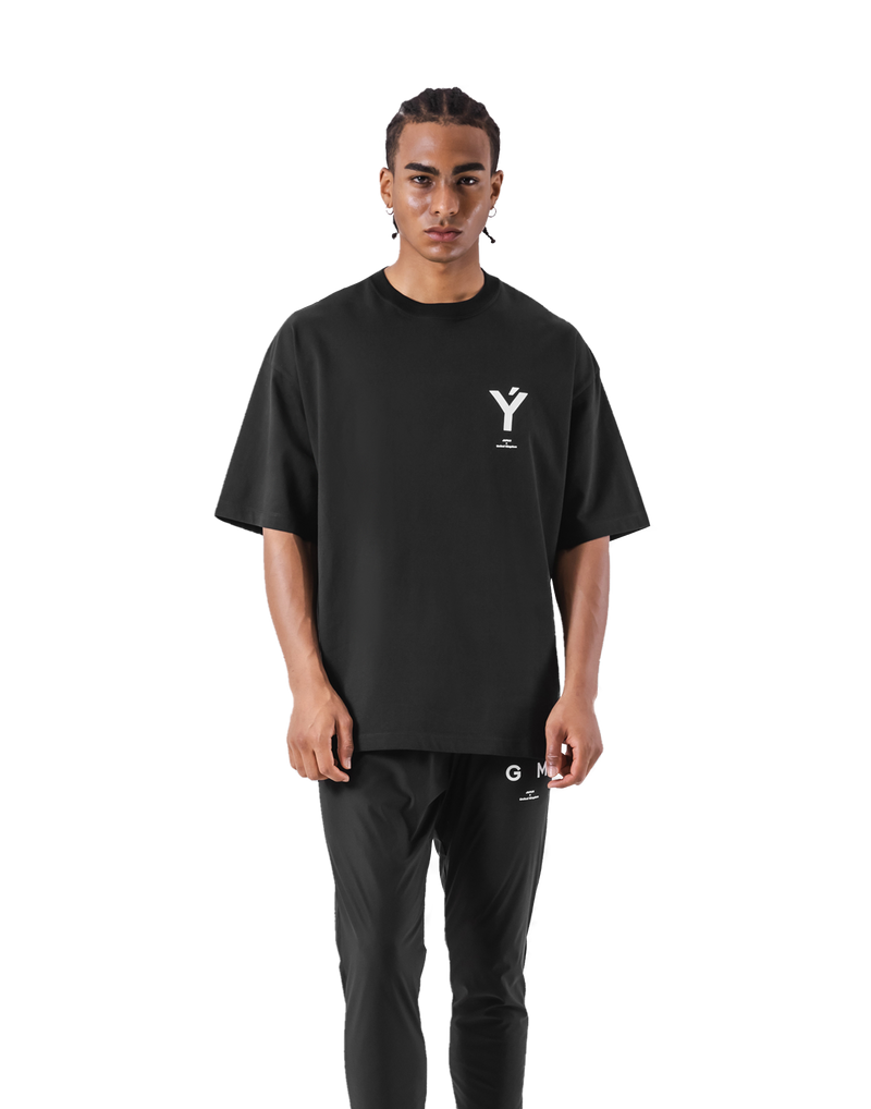 One Point Y Big T-Shirt - Black