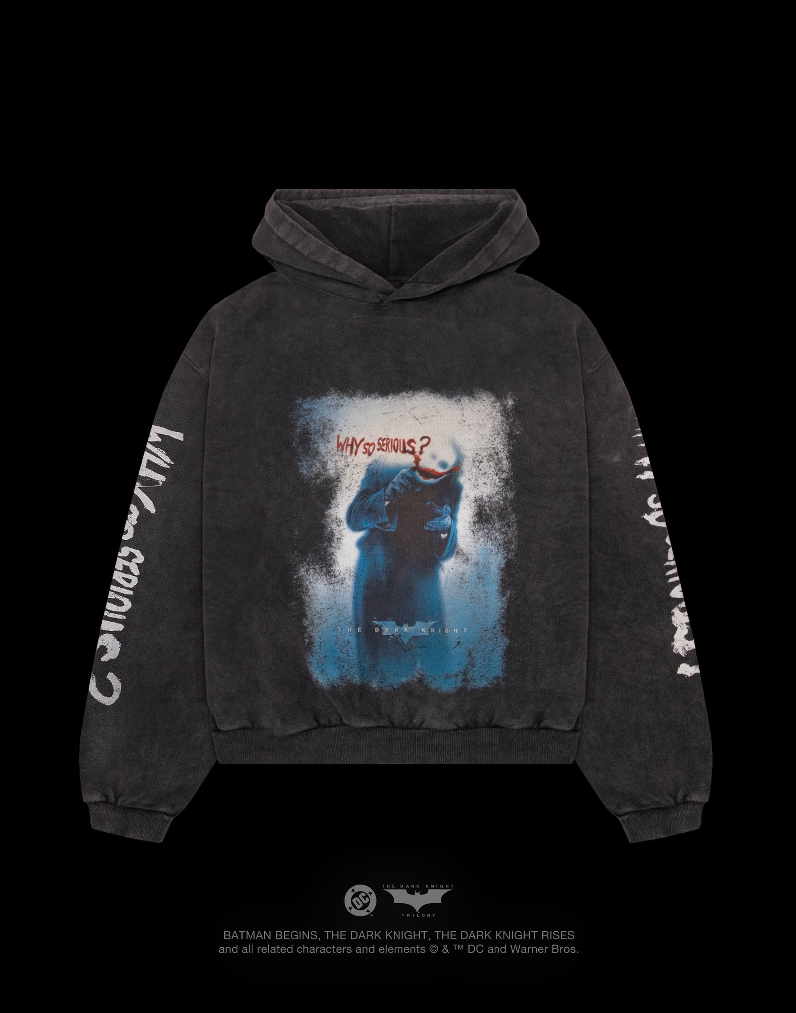 JOKER / Why So Serious Vintage Hoodie - Black – LÝFT