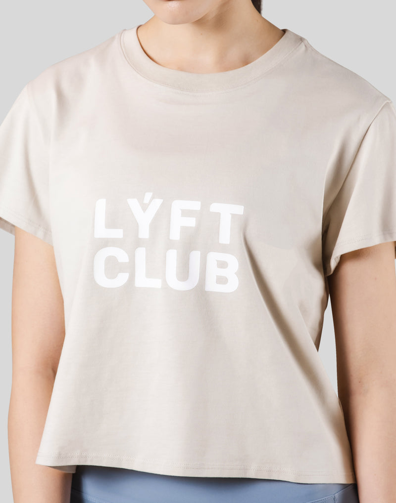 LÝFT Club T-Shirt - Ivory