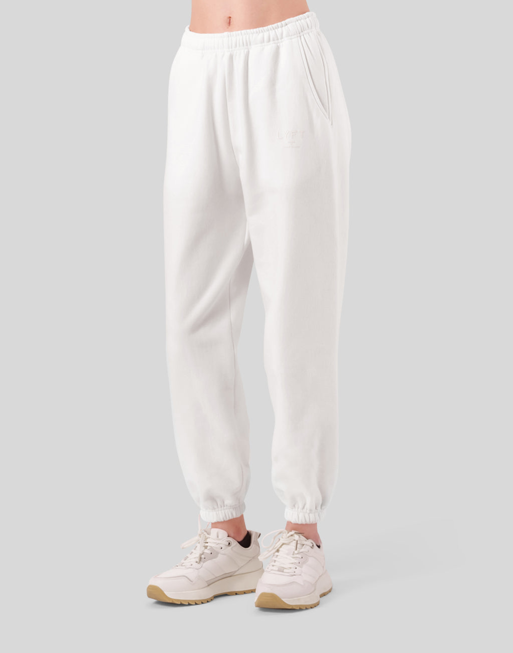美品　LYFT リフト　ロングパンツ　ホワイト LÝFT Logo Sweat Pants - White