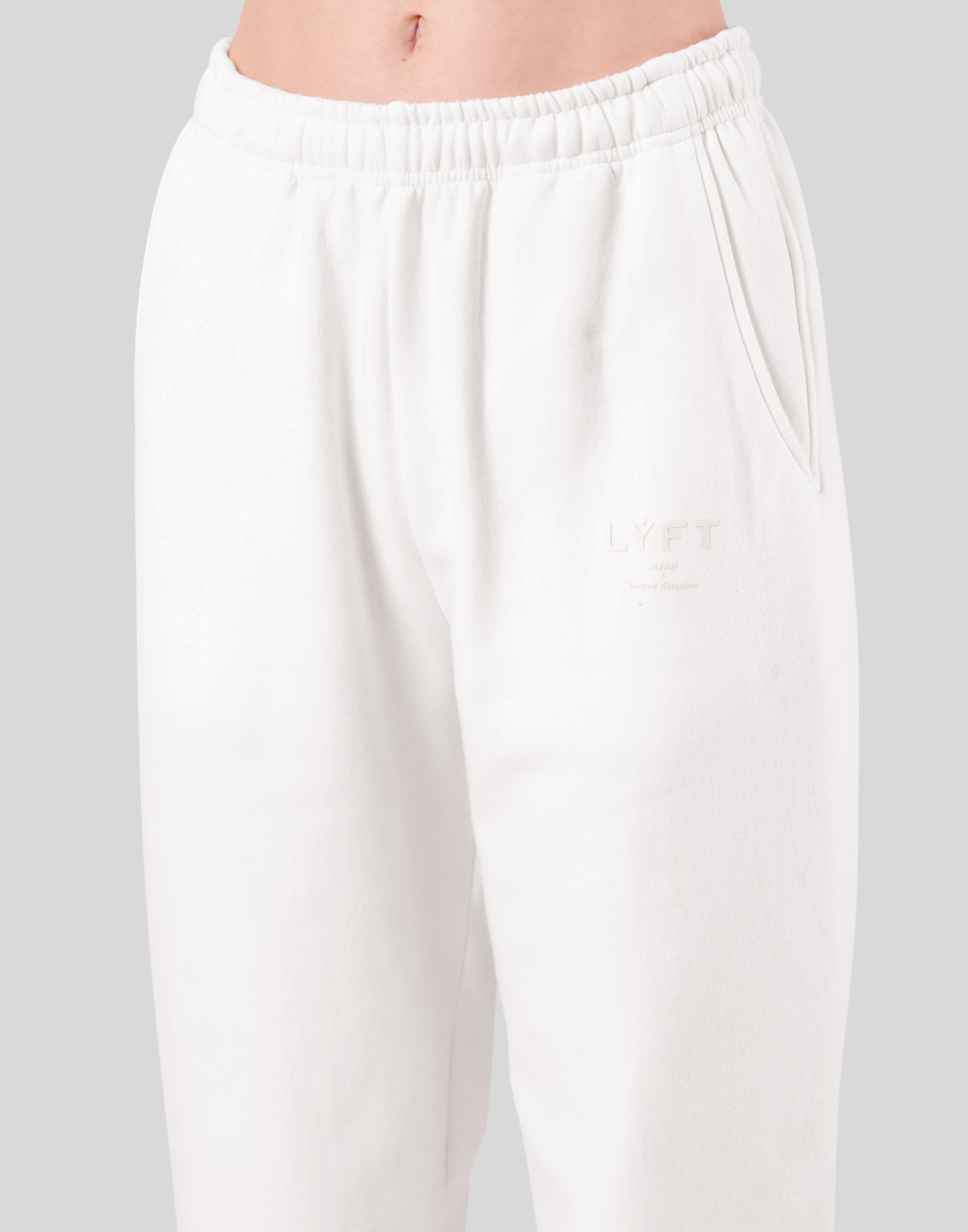 美品　LYFT リフト　ロングパンツ　ホワイト LÝFT Logo Sweat Pants - White