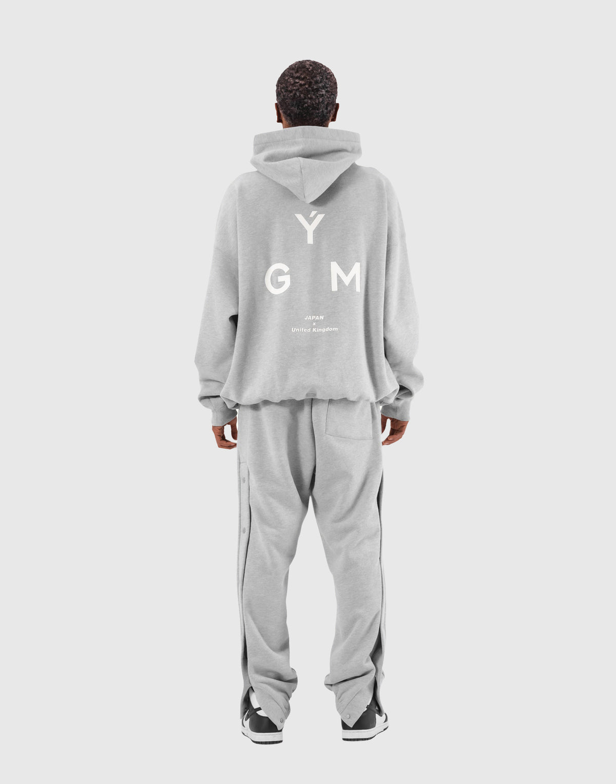 GÝM Oversize Sweat Hoodie - Grey