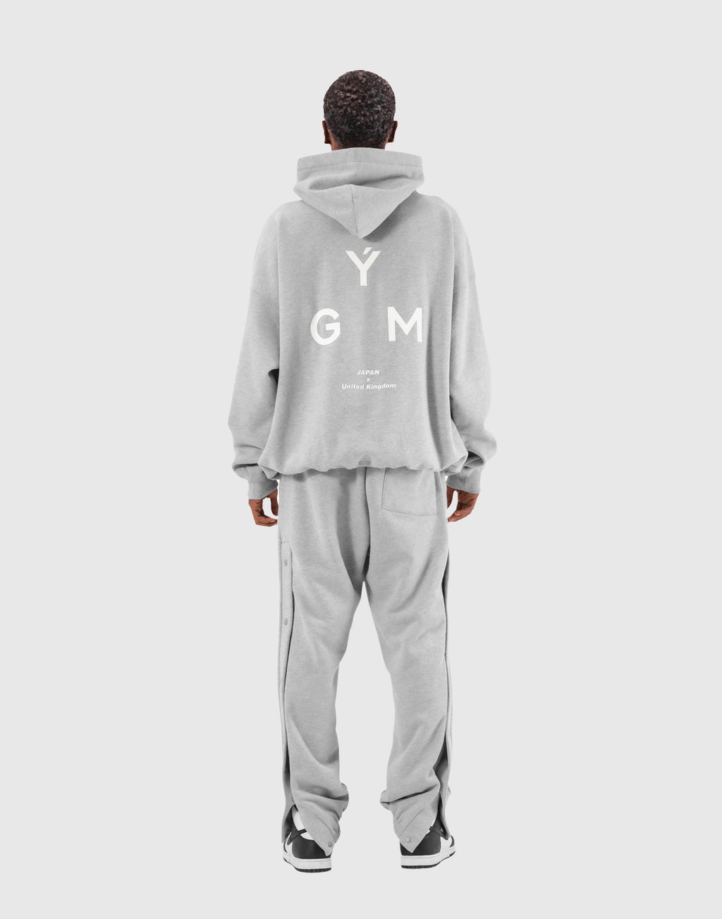 GÝM Oversize Sweat Hoodie - Grey – LÝFT