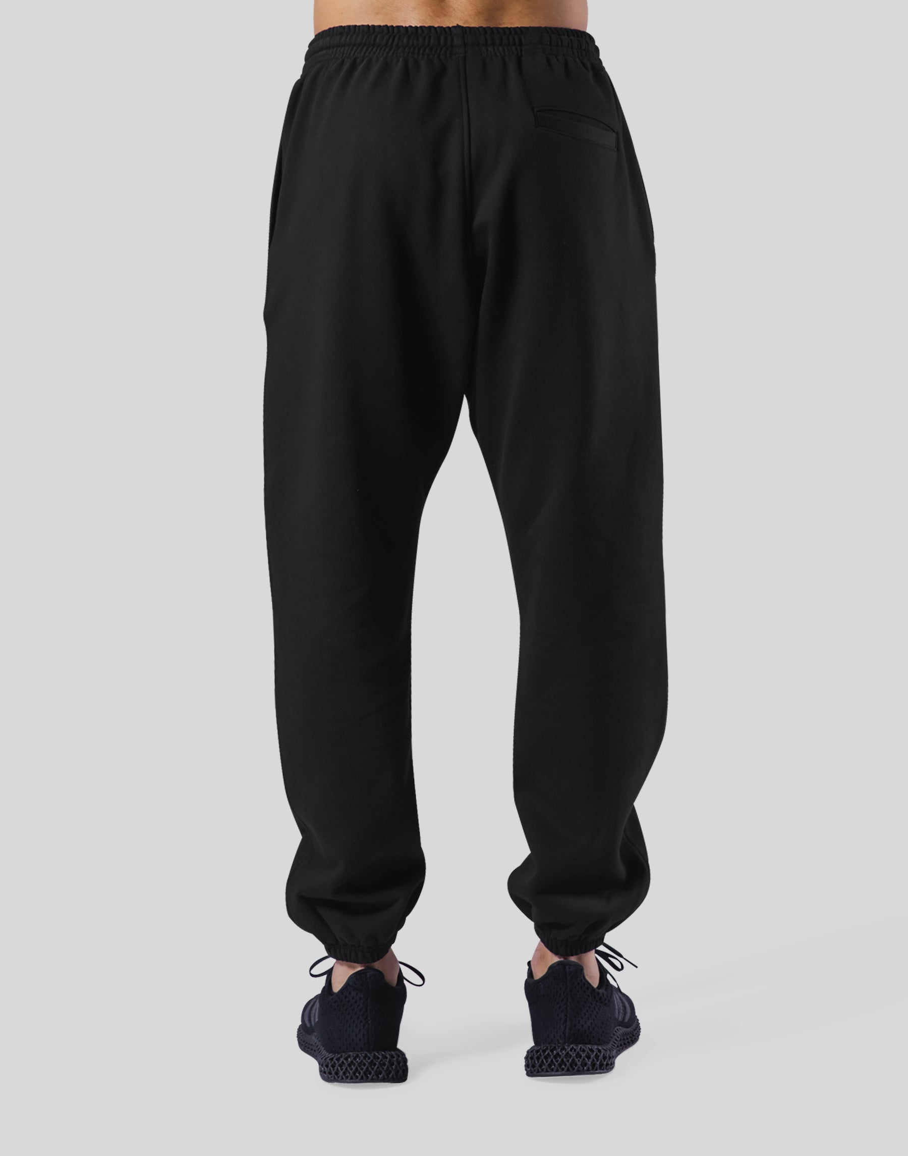 Emblem Oversize Sweat Pants - Black – LÝFT