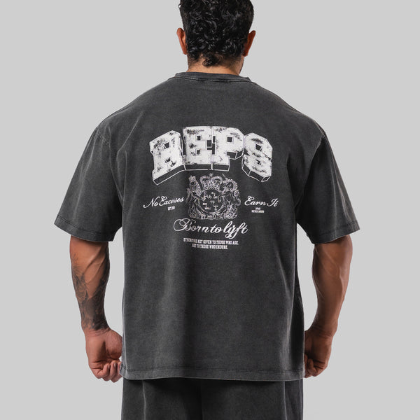 REPS Graphic Vintage Big T-Shirts - Black – LÝFT