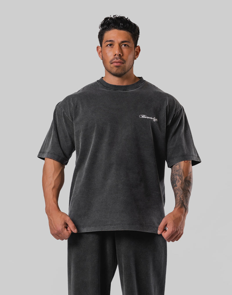 REPS Graphic Vintage Big T-Shirts - Black – LÝFT