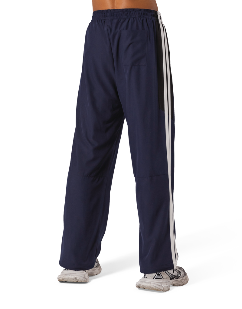 2Line Adjustable Wide Track Pants - Navy