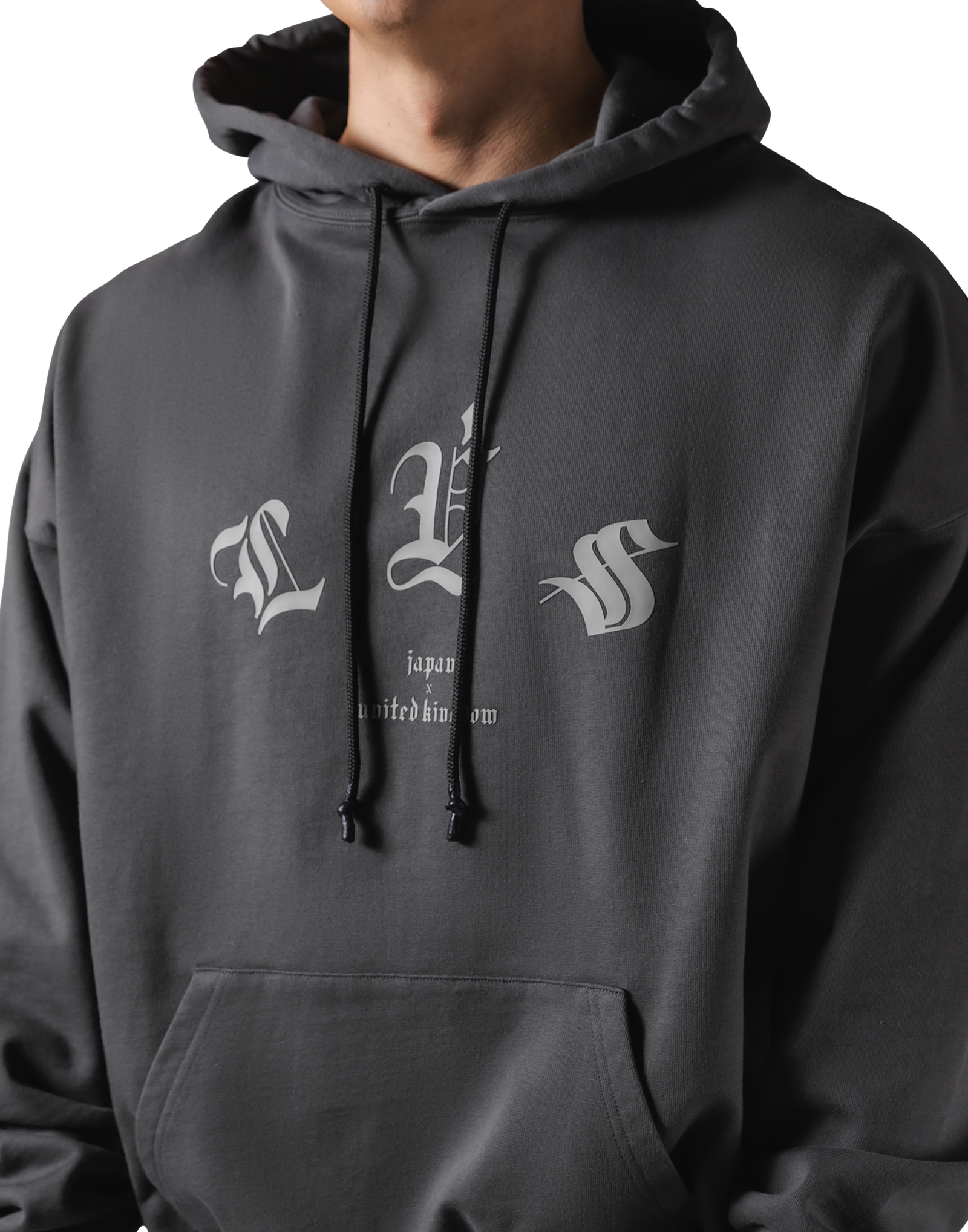 高級感 OLD BORN TO LYFT HOODIE - ダークグレー Old Born To LÝFT 高級感 OLD BORN TO LYFT HOODIE - ダークグレー Old Born To LÝFT