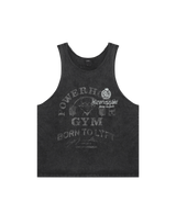 LÝFT × Power House Gym Vintage Relax Tanktop - Black