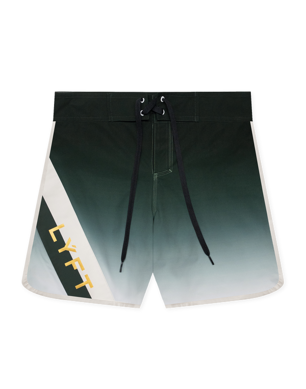 LÝFT Original Graphic Stage Shorts - Edward Kato Type - Green