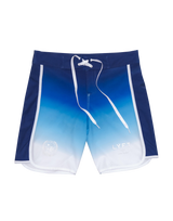 Side Separate Gradation Stage Shorts - Blue