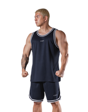 Standard Basketball Tanktop - Navy