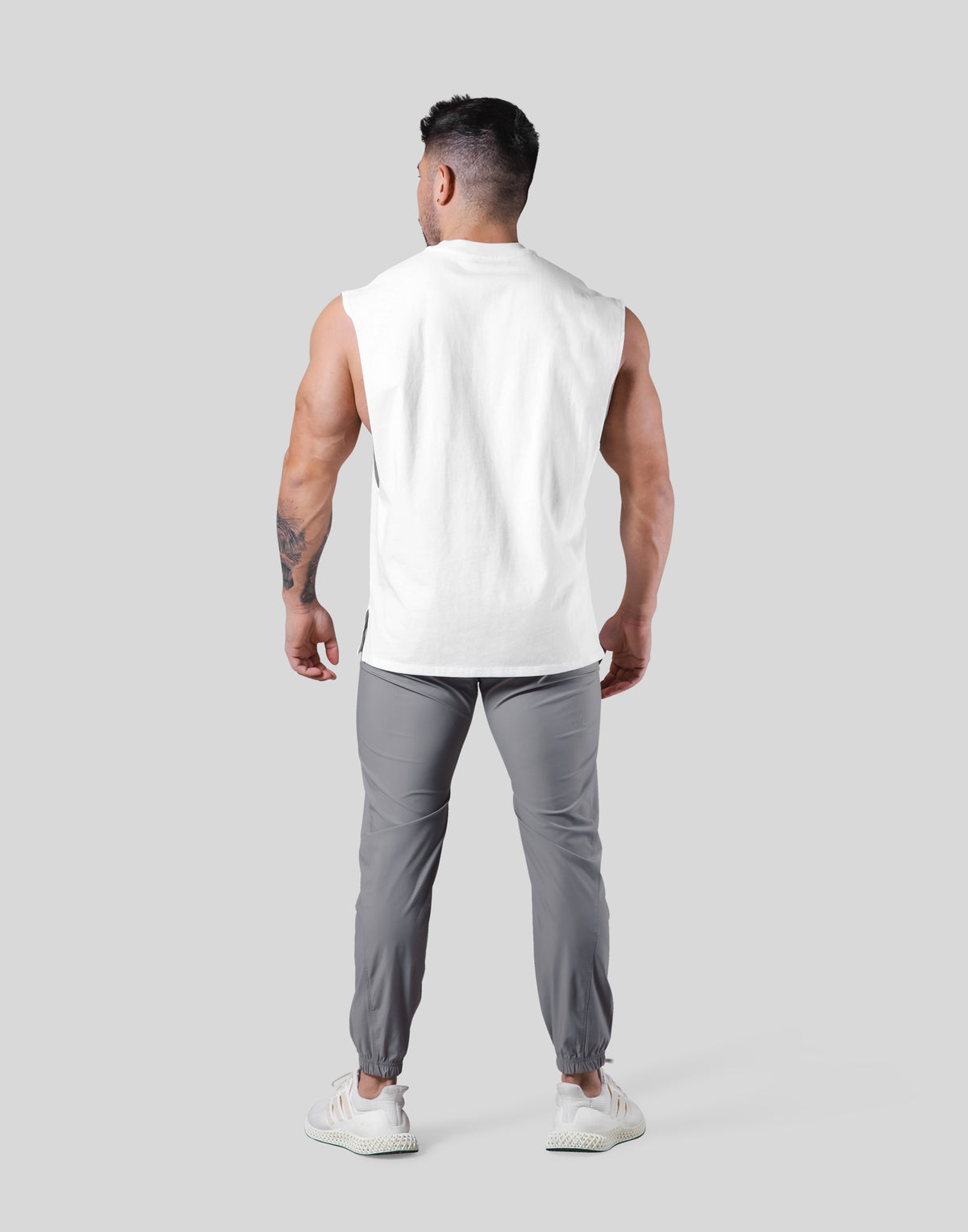 Wing L Logo No Sleeve - White