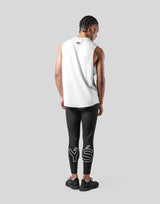 LÝFT × WIND AND SEA Stretch Loose Fit Tanktop - White