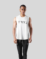 LÝFT × WIND AND SEA Stretch Loose Fit Tanktop - White