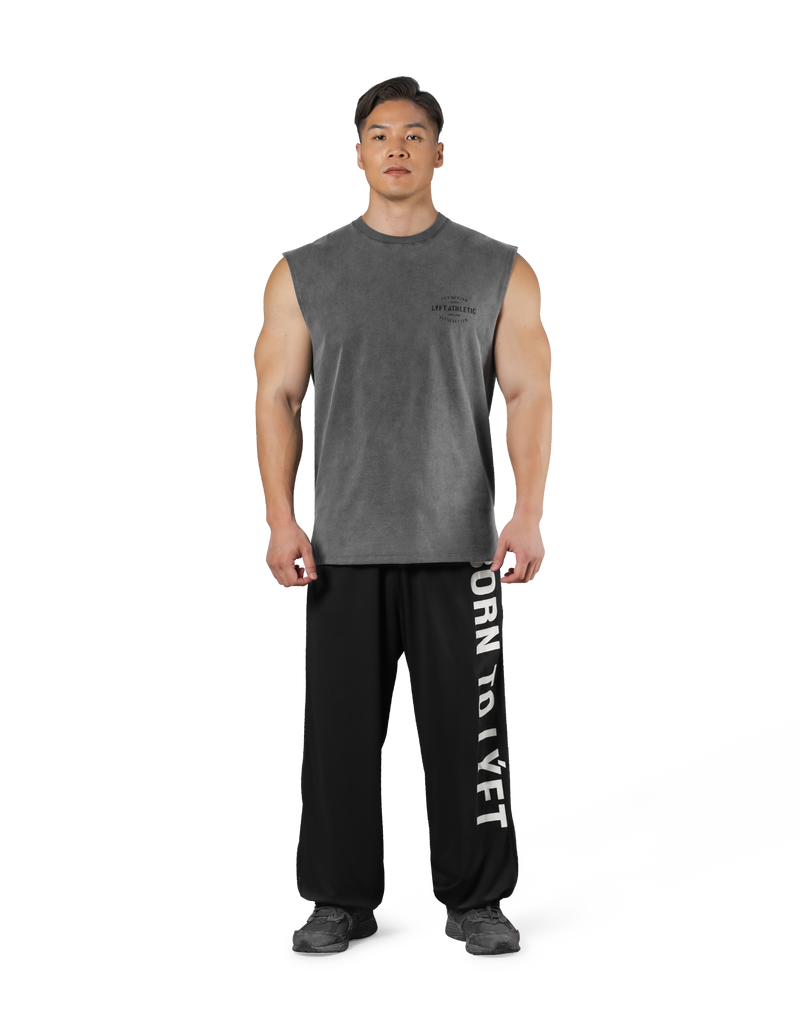 Horse Graphic Vintage Tanktop - D.Grey