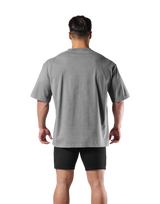 LÝFT Logo Vintage Big T-Shirt V.2 -Shirt - Grey