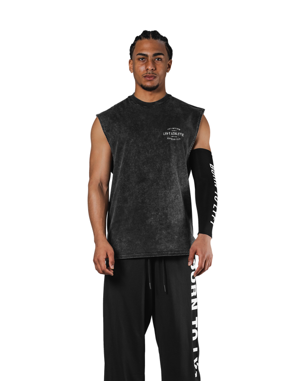 Horse Graphic Vintage Tanktop - Black