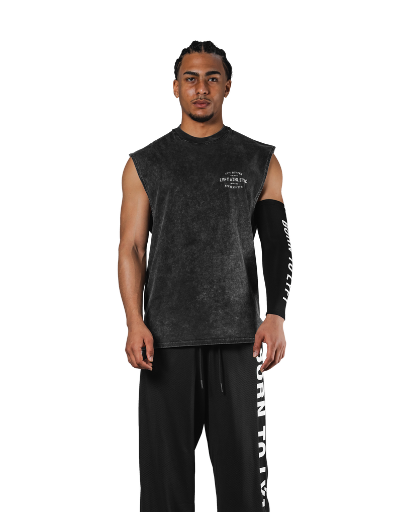 Horse Graphic Vintage Tanktop - Black