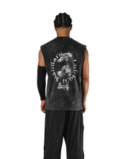 Horse Graphic Vintage Tanktop - Black