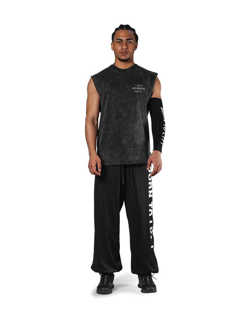 Horse Graphic Vintage Tanktop - Black