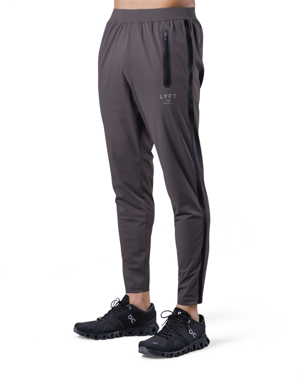 One Line Stretch Tapered Pants - Grey