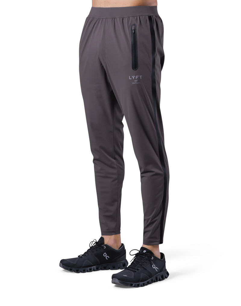 One Line Stretch Tapered Pants - Grey
