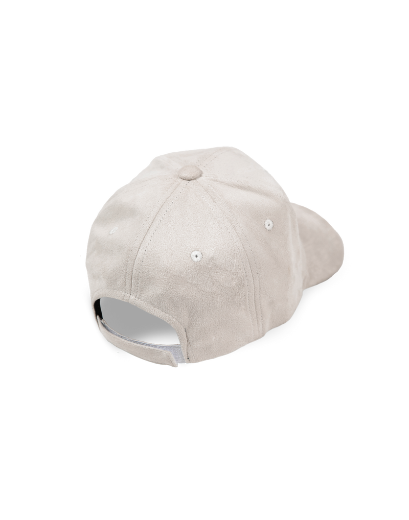 LÝFT Athletic Suede Cap - Ivory