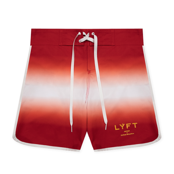 LÝFT Original Graphic Stage Shorts - Junpei Taguchi Type - White Patte